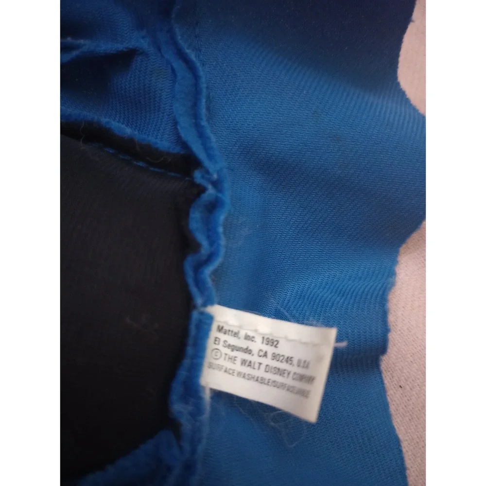 Disney Beauty & The Beast Prince Adam Blue Tailcoat Jacket Mattel 1992 Doll...
